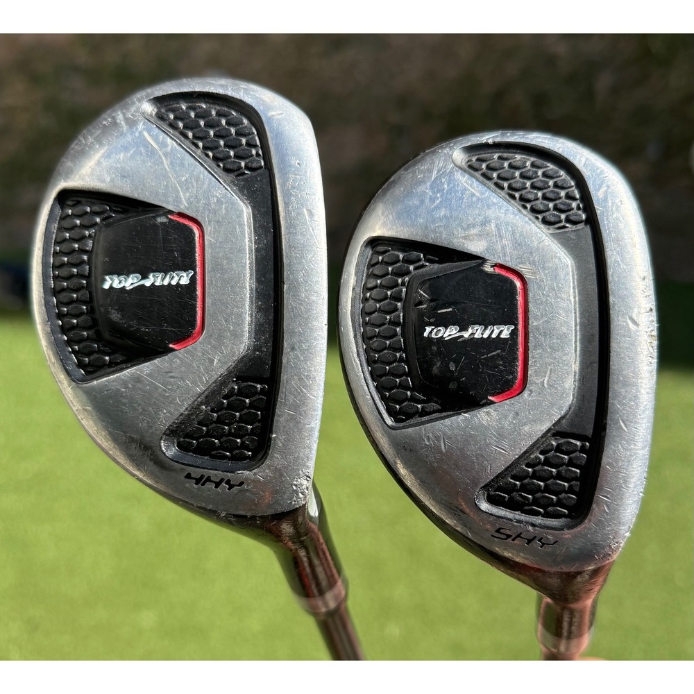 Top‎ Flite Hybrid Set 4HY & 5HY RH Graphite Shaft Senior Flex Golf Clubs